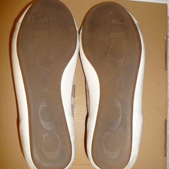 Genuine Coach Zorra Women's Size 6.5 Signature Fabric Lace Up Sneakers - Picture 9 of 12